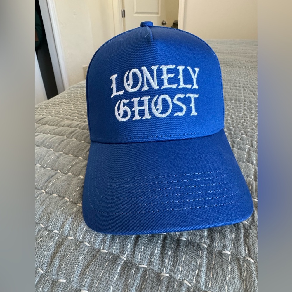 LONELY GHOST Royal Blue Baseball Cap